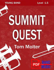 Summit Quest Concert Band sheet music cover Thumbnail